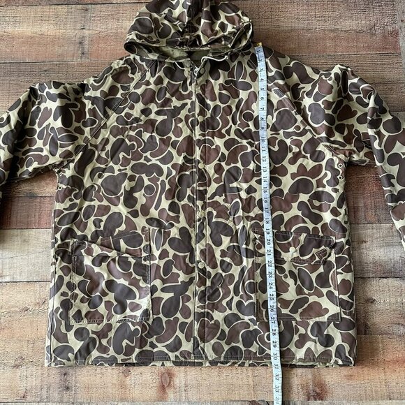 Sportman's Choice XL Camo All-Weather Insulated Jacket With Hood & Pockets - Picture 11 of 13